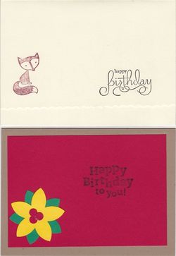 Cards by mady