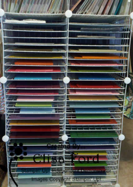 How I Store My Card Stock & Designer Series Paper