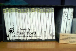 stamps in DVD case