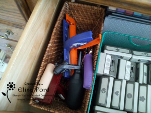 dresser drawer storage for tools